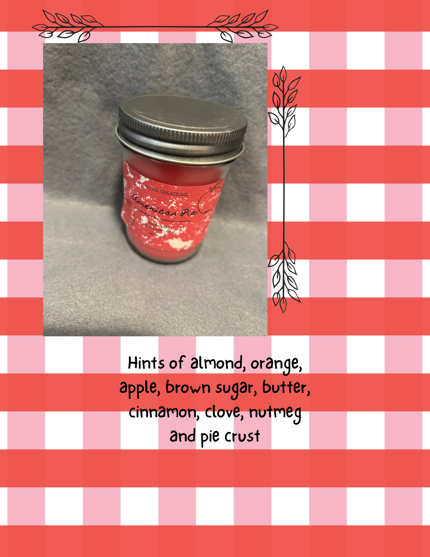 8oz Jelly Jar Candle