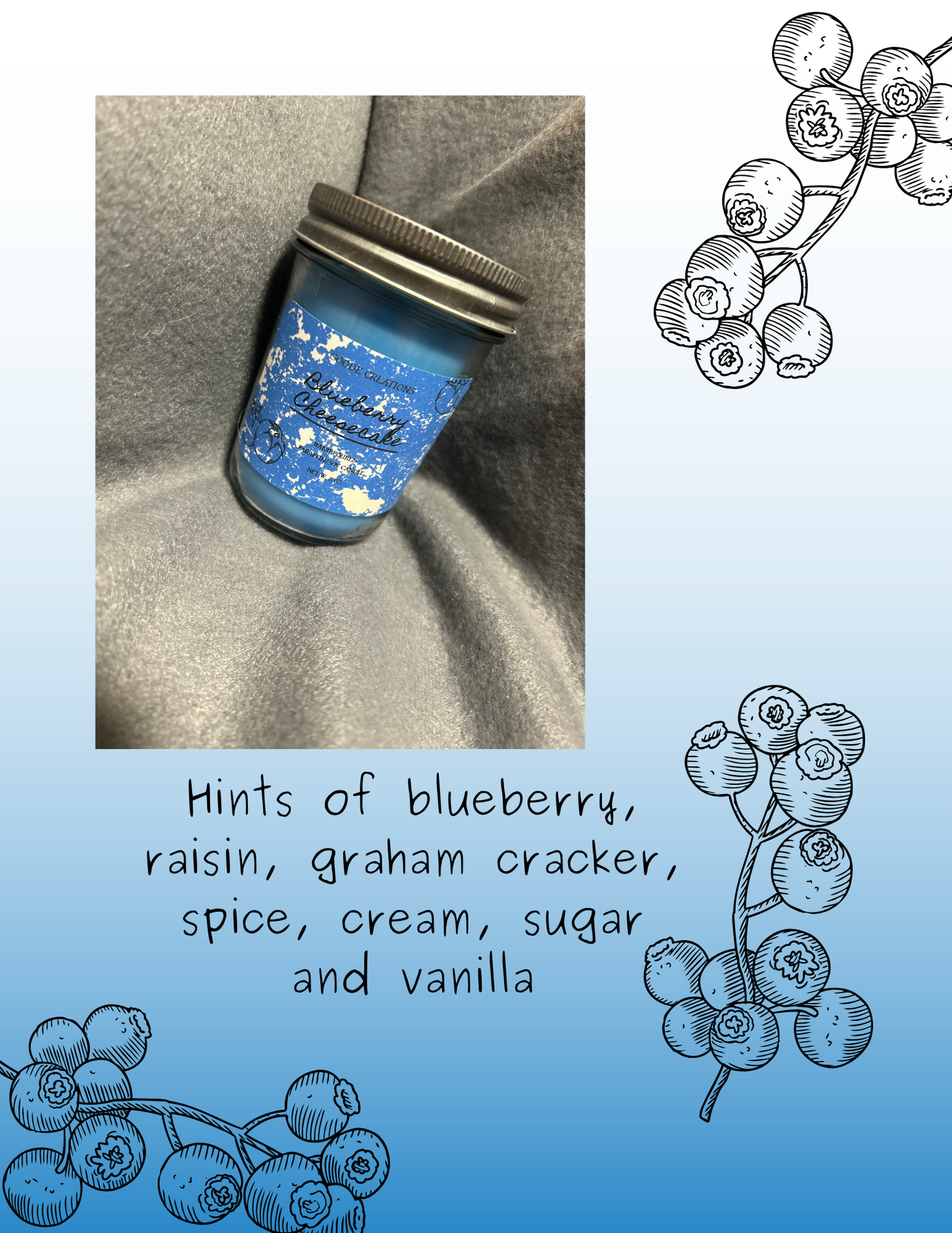 8oz Jelly Jar Candle
