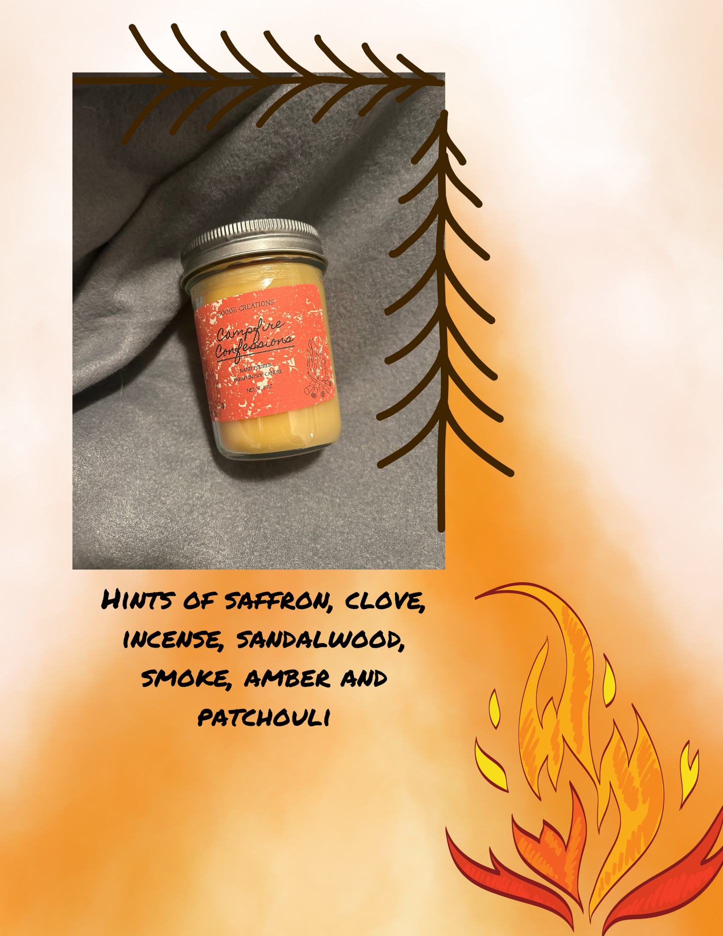 8oz Jelly Jar Candle