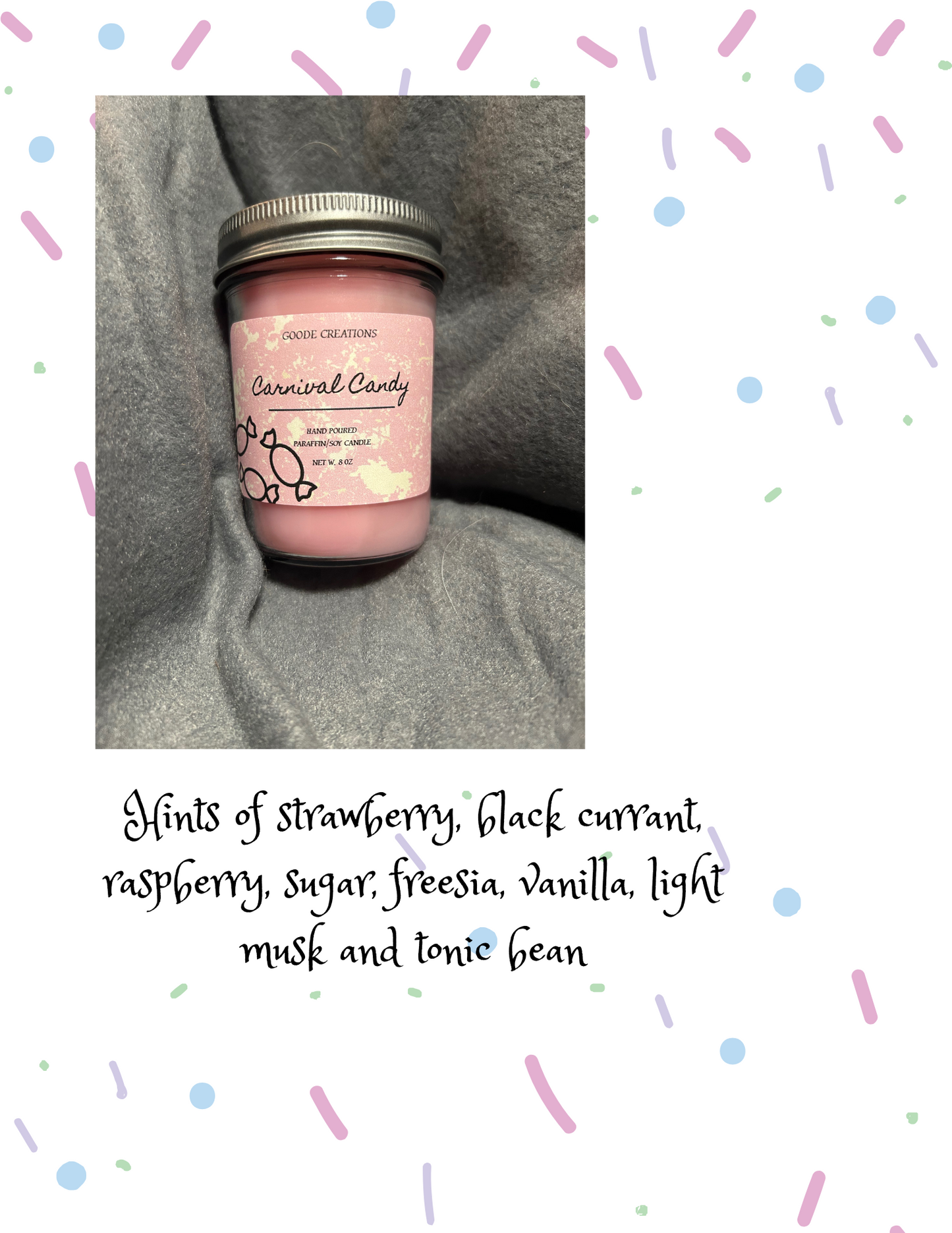 8oz Jelly Jar Candle