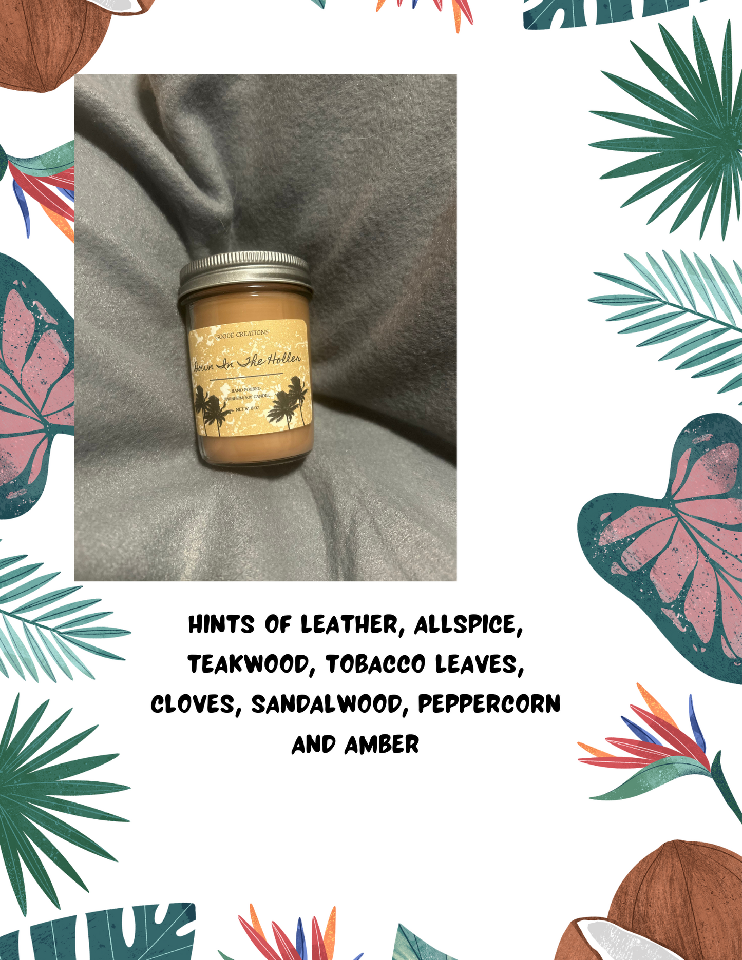 8oz Jelly Jar Candle