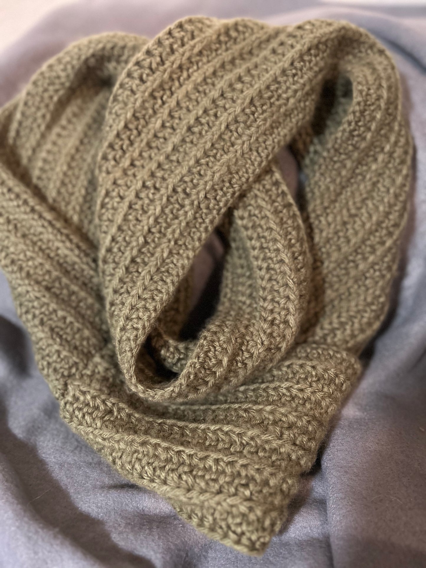 Front HDC Scarf
