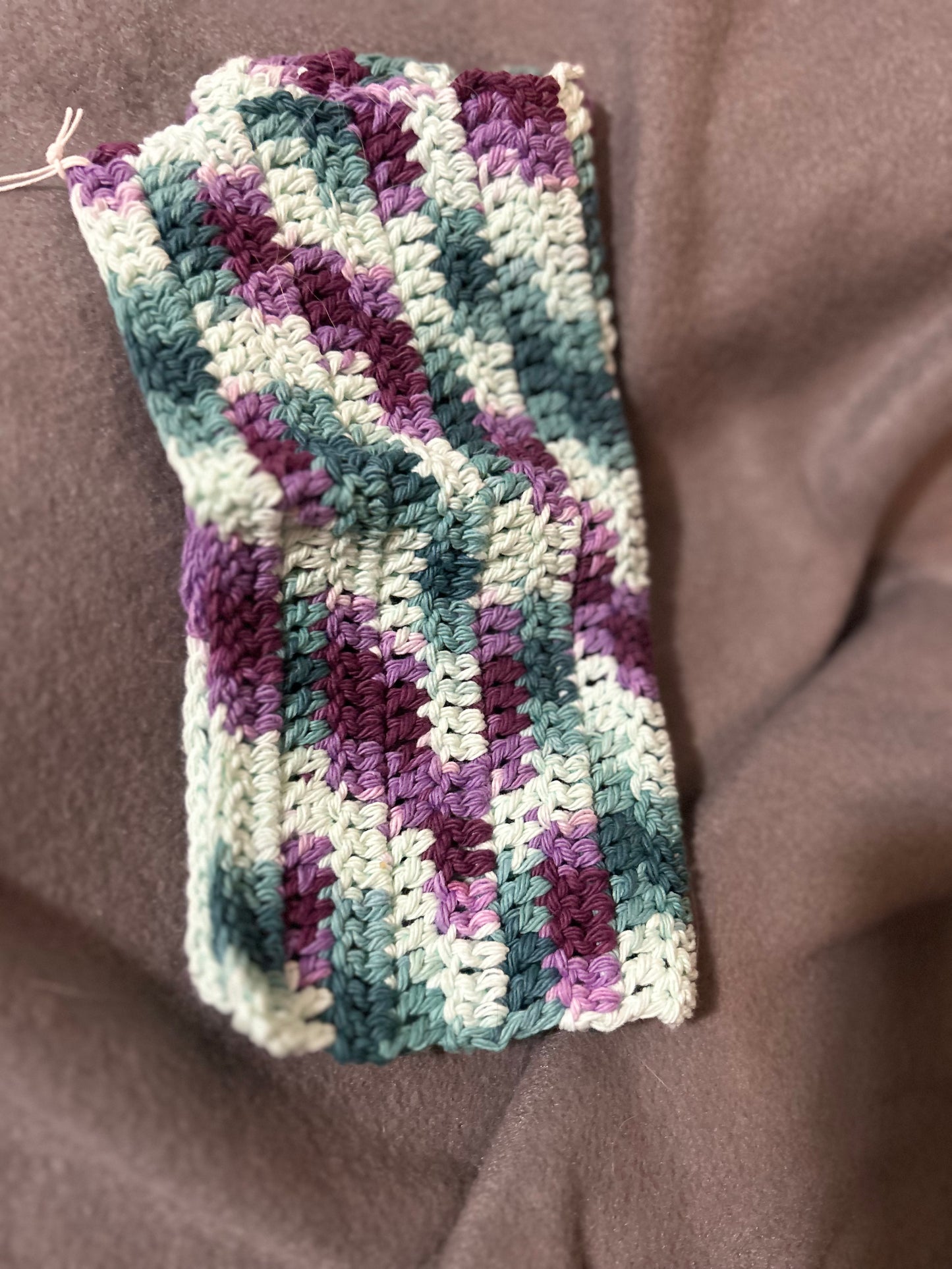 Double Crochet Dish Rag