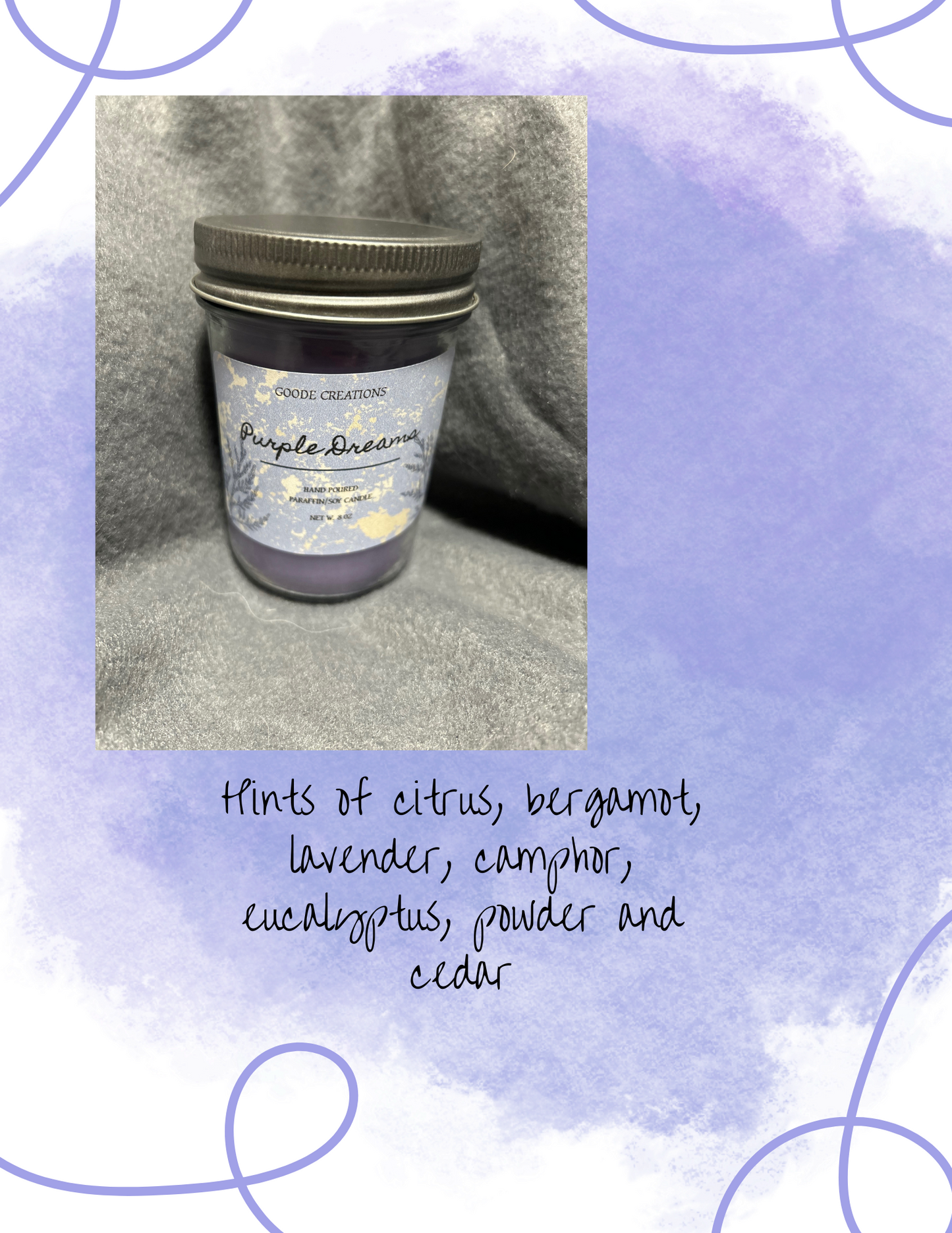 8oz Jelly Jar Candle
