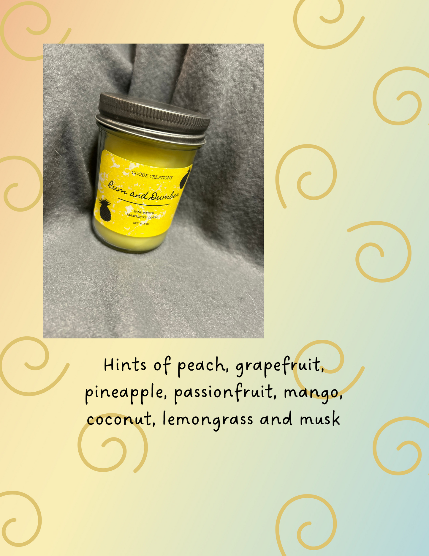 8oz Jelly Jar Candle