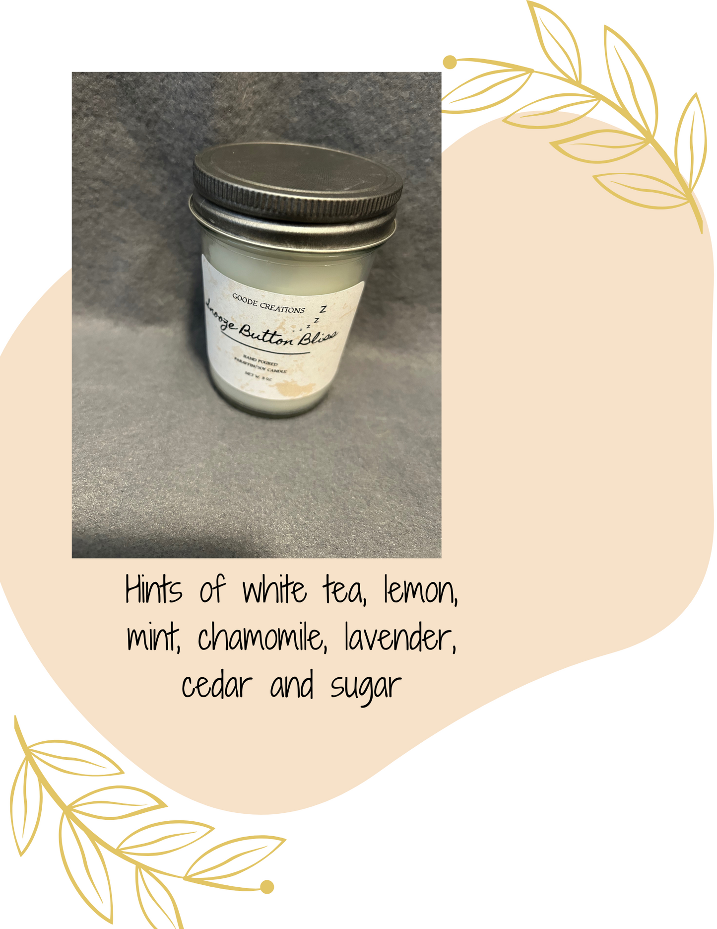 8oz Jelly Jar Candle