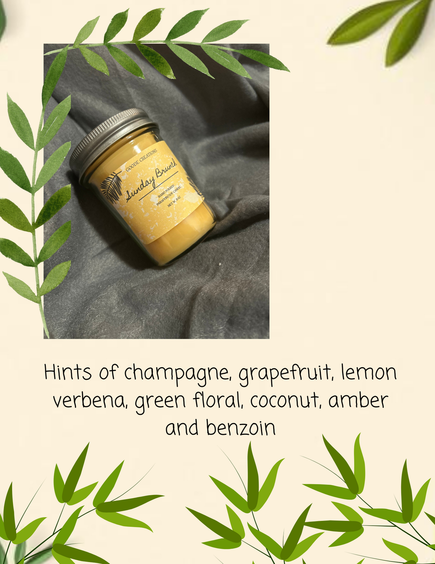 8oz Jelly Jar Candle
